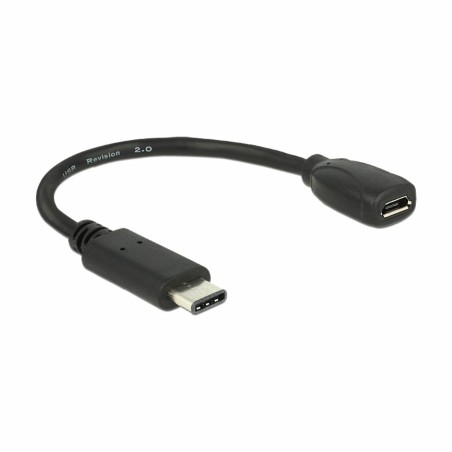Adapter USB 2.0 Tip-C M - USB 2.0 mikro-B Ž Delock na kablu