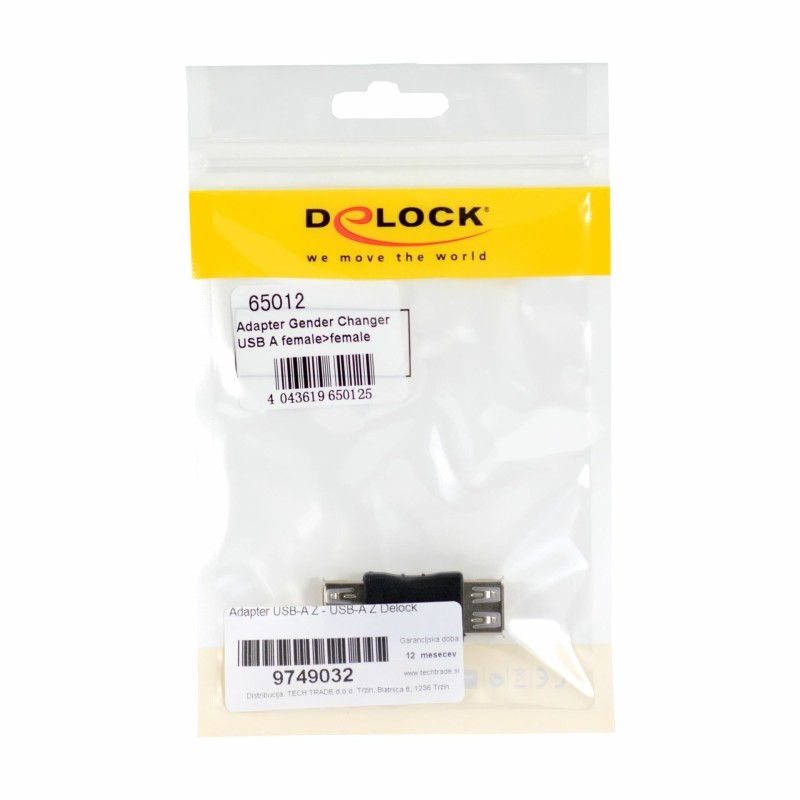 Adapter USB-A Ž - USB-A Ž Delock