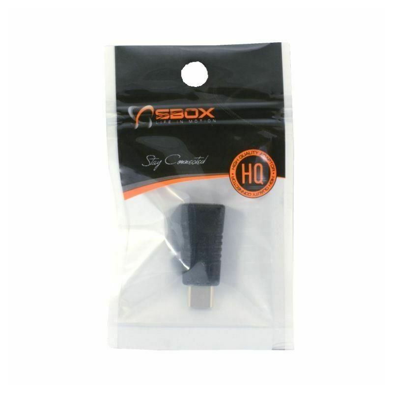Adapter USB 2.0 mikro-B Ž - USB 3.1 Tip-C M OTG SBOX