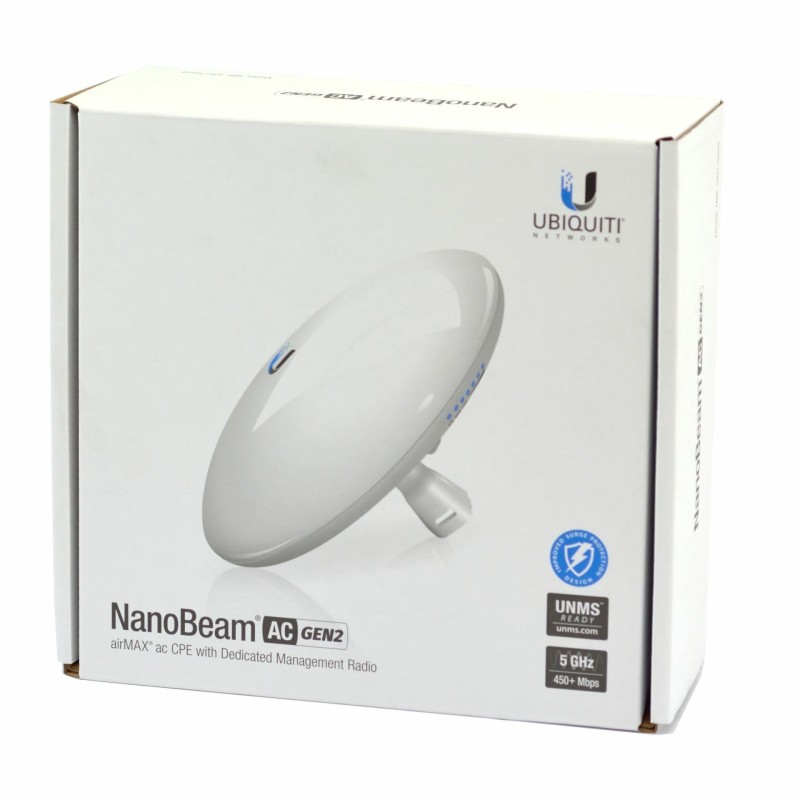 UBIQUITI NanoBeam NBE-5AC-Gen2 5GHz GEN2 19dBi zunanja UBNT antena