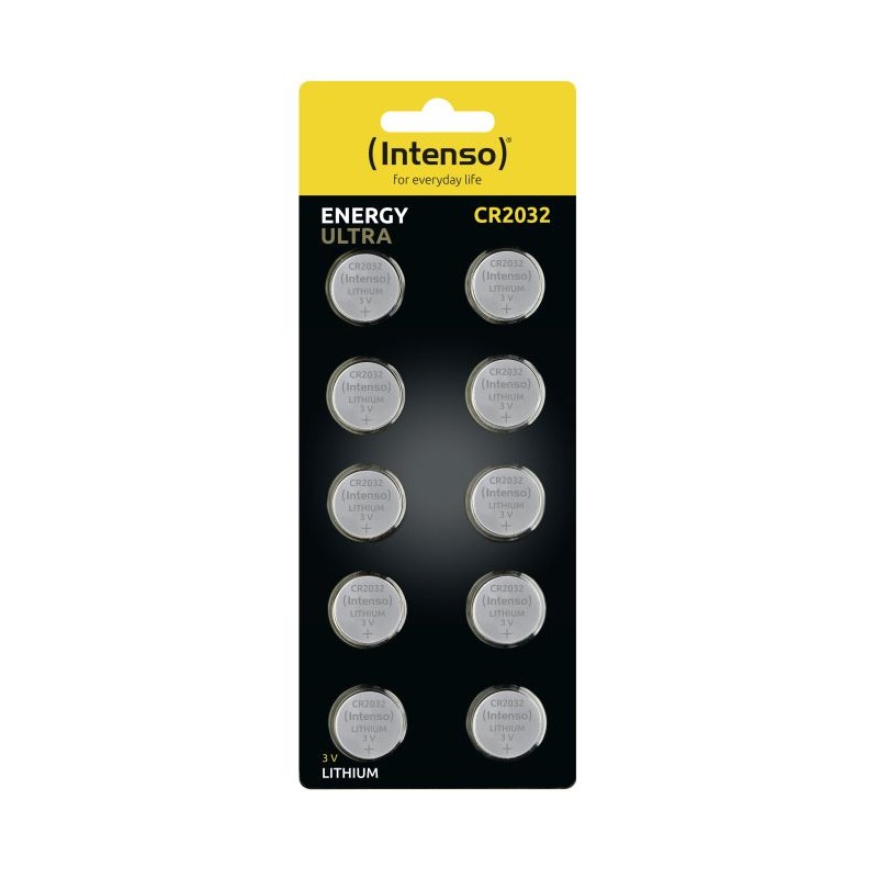 Intenso baterija CR2032, 3V, 10 kos, 7502430