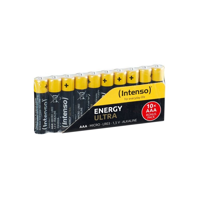 Intenso baterije AAA Energy Ultra 10kos, 7501910