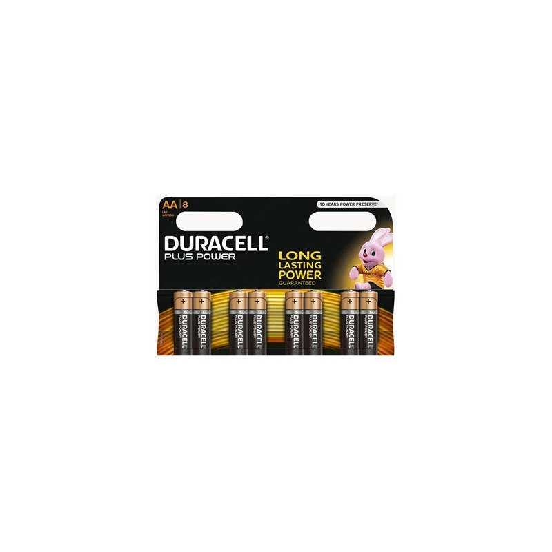 Alkalne baterije Duracell Plus Power MN1500B8 AA (8 kos)