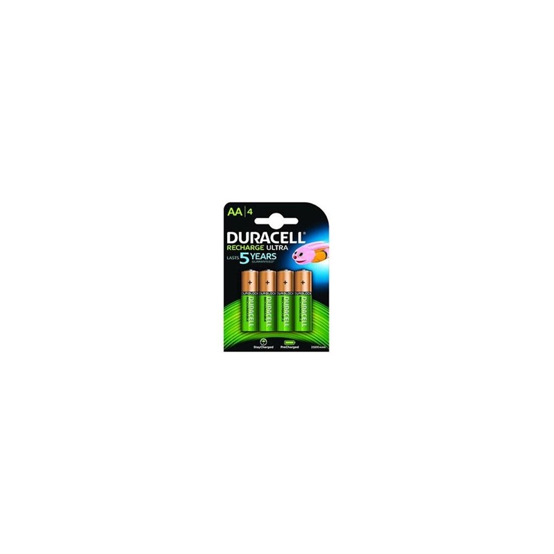 Polnilne baterije Duracell HR06-P AA 2500mAh NiMH (4 kos)