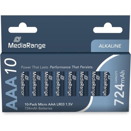 Baterija MediaRange LR03 AAA, 1,5V, 1/10, alkalna