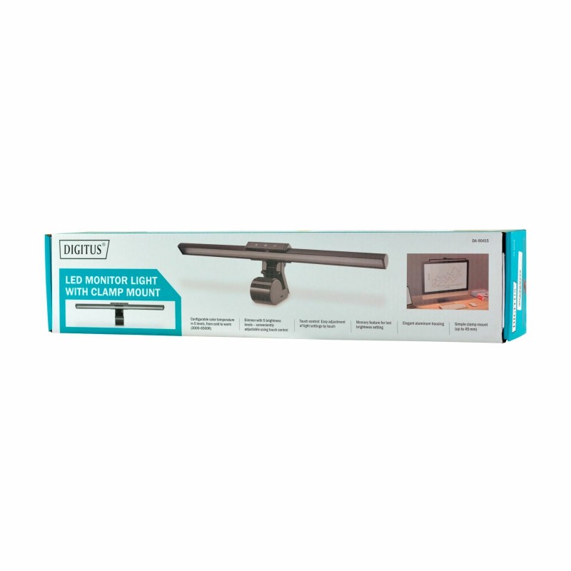 Digitus LED Pritrditev svetilka za monitor, DA-90415