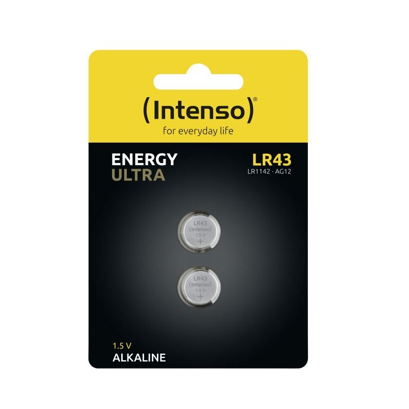 Intenso baterija LR43 Energy Ultra, 2kosa