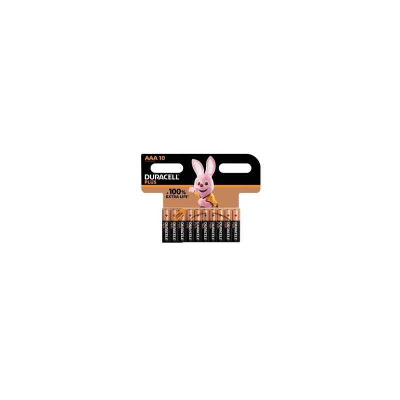Alkalne baterije Duracell Plus MN2400B10 AAA (10kos)