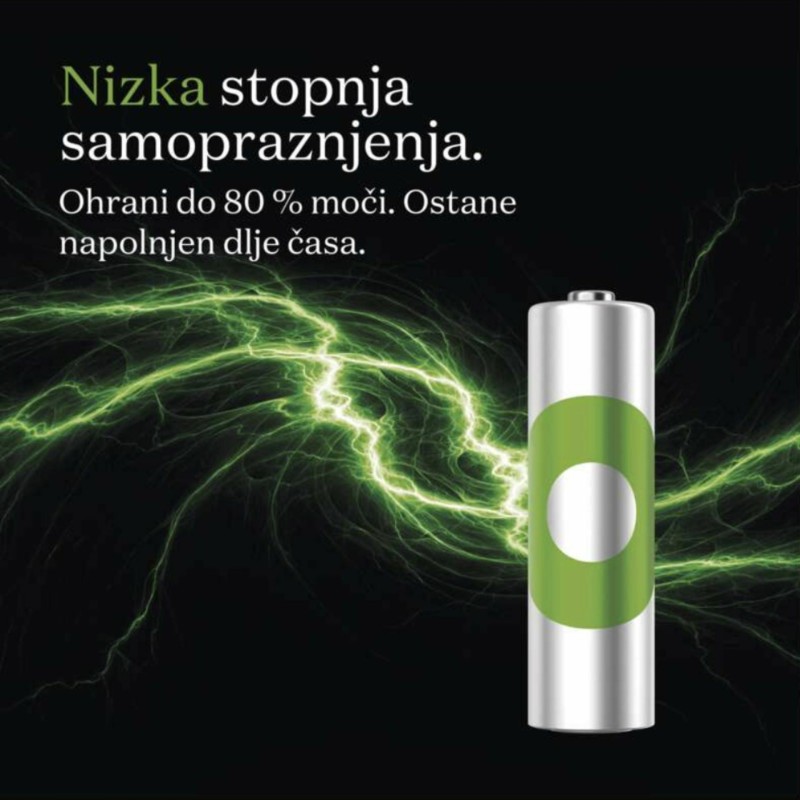 Polnilna baterija GP AAA-950 mAh Ni-Mh, 4 kom
