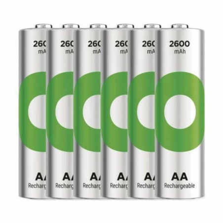 Polnilna baterija GP AA-2600 mAh Ni-Mh 6 kom 4010008