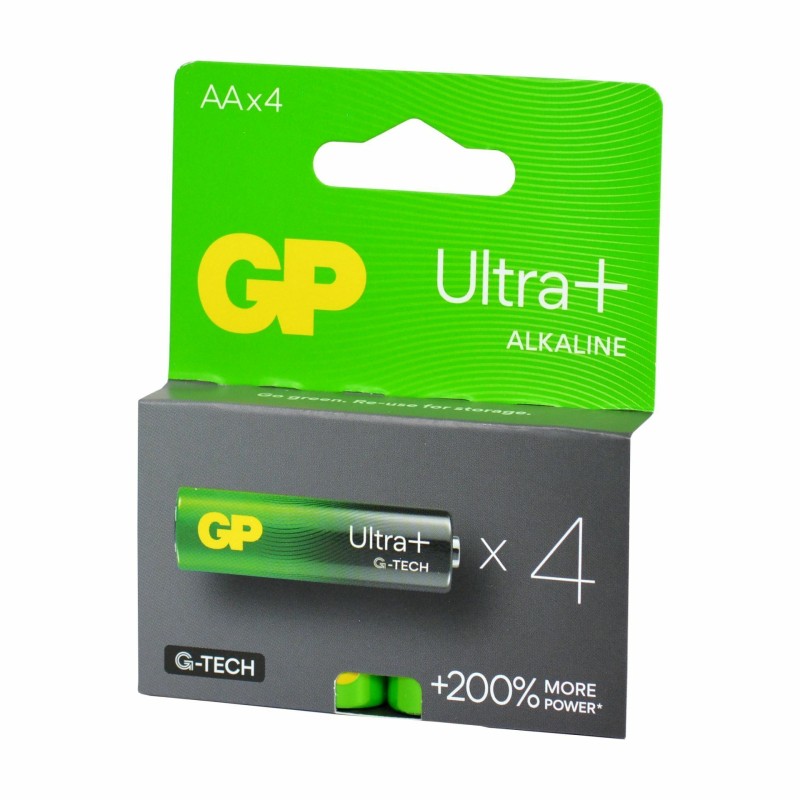 Baterija GP 4xAA / LR6 1,5V alkalna Ultra PLUS