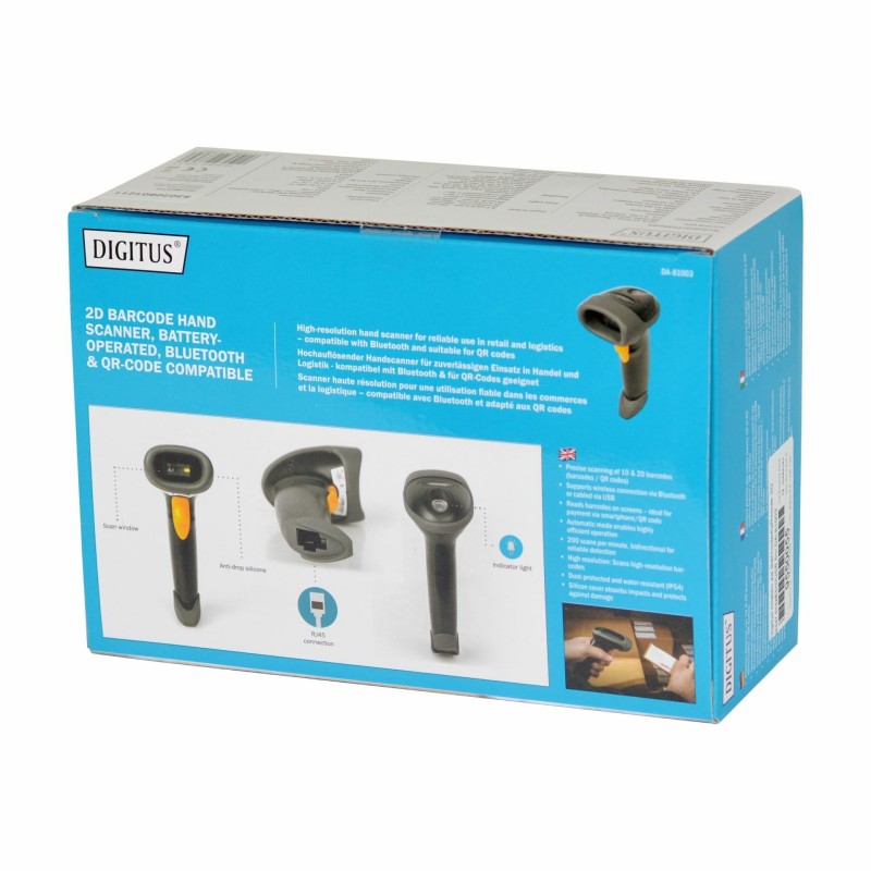 Čitalec črtne kode Digitus DA-81003, črn