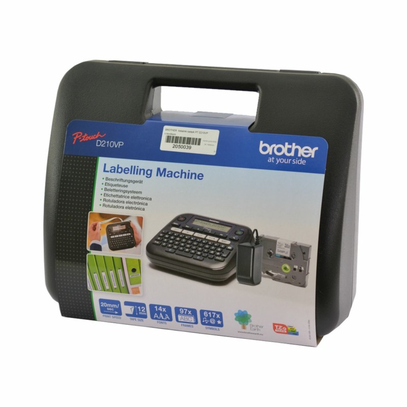 Tiskalnik nalepk Brother PT D210VP