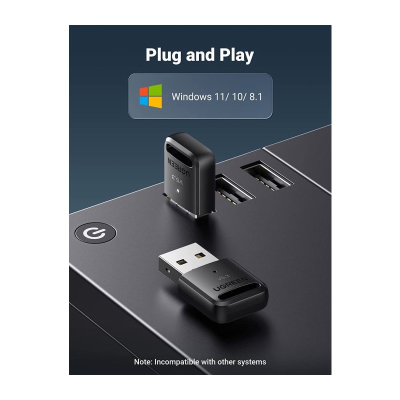 Adapter Ugreen USB Bluetooth V5.3
