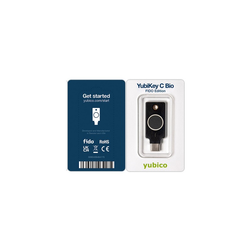 Varnostni ključ Yubico YubiKey C Bio, FIDO Edition