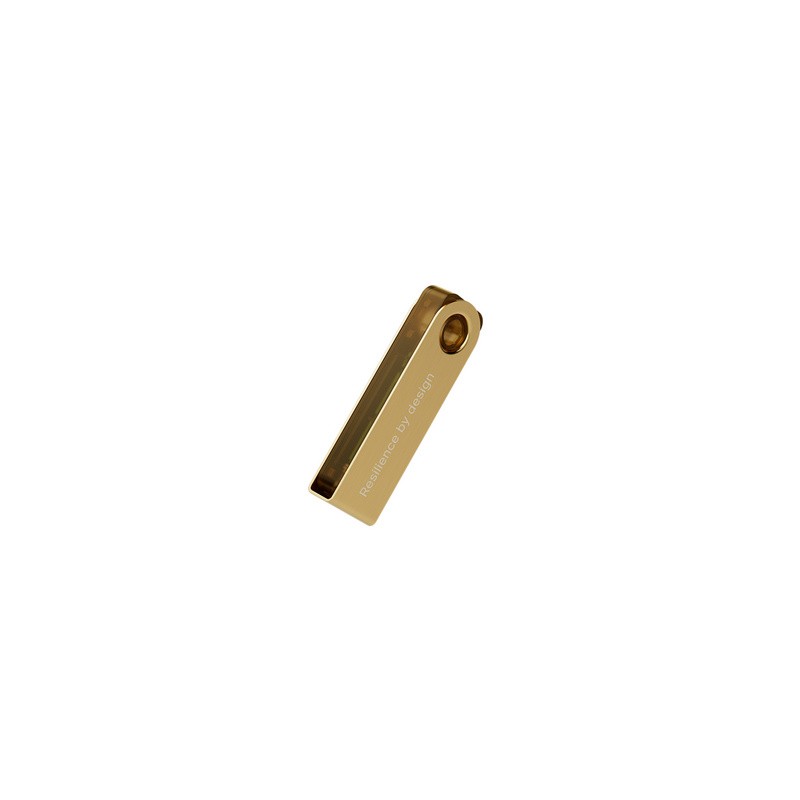 Denarnica za kriptovalute Ledger Nano S Plus, zlata