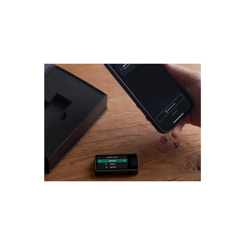 Denarnica za kriptovalute Blockstream JADE Plus, srebrna