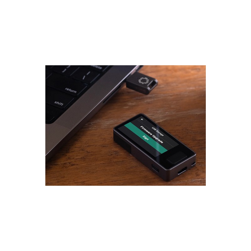 Denarnica za kriptovalute Blockstream JADE Plus, srebrna