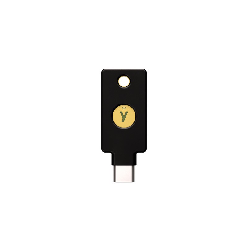 Varnostni ključ Yubico Security Key C NFC, FIDO2 U2F, USB-C, črn