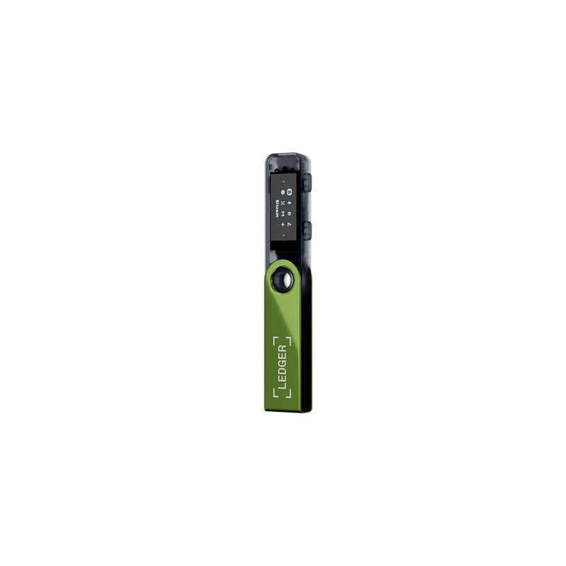 Denarnica za kriptovalute Ledger Nano S PLUS, zelena