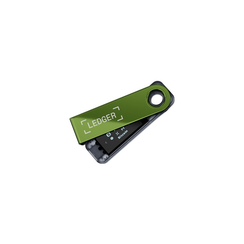 Denarnica za kriptovalute Ledger Nano S PLUS, zelena