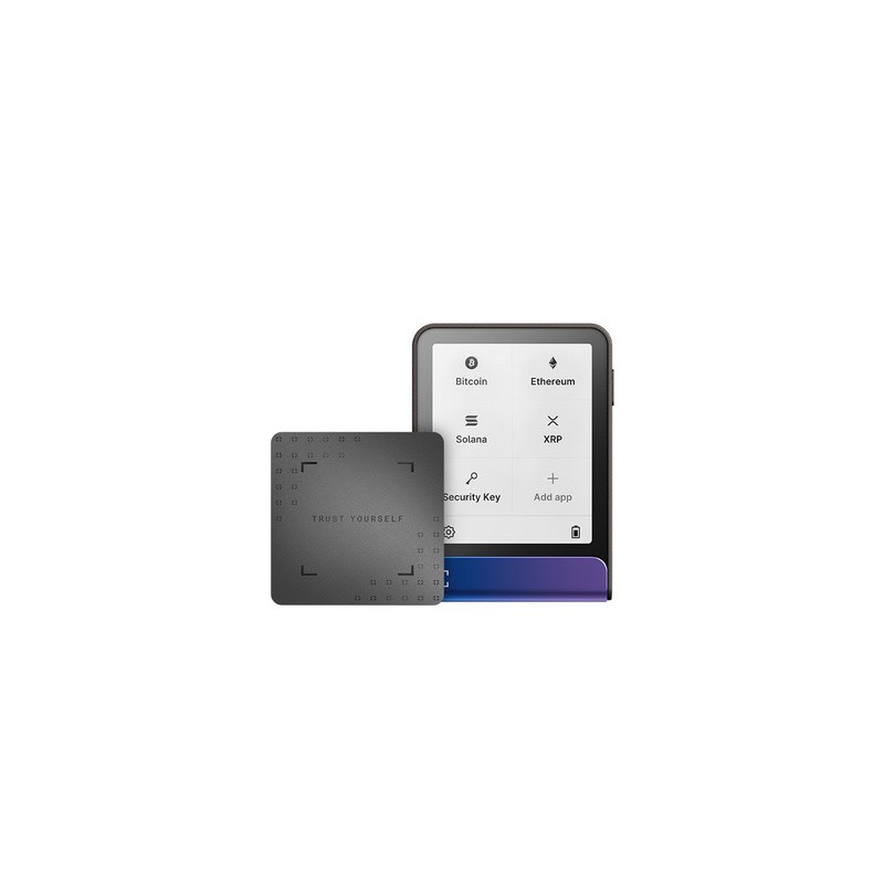 Denarnica za kriptovalute Ledger Flex z Recovery Key, modra