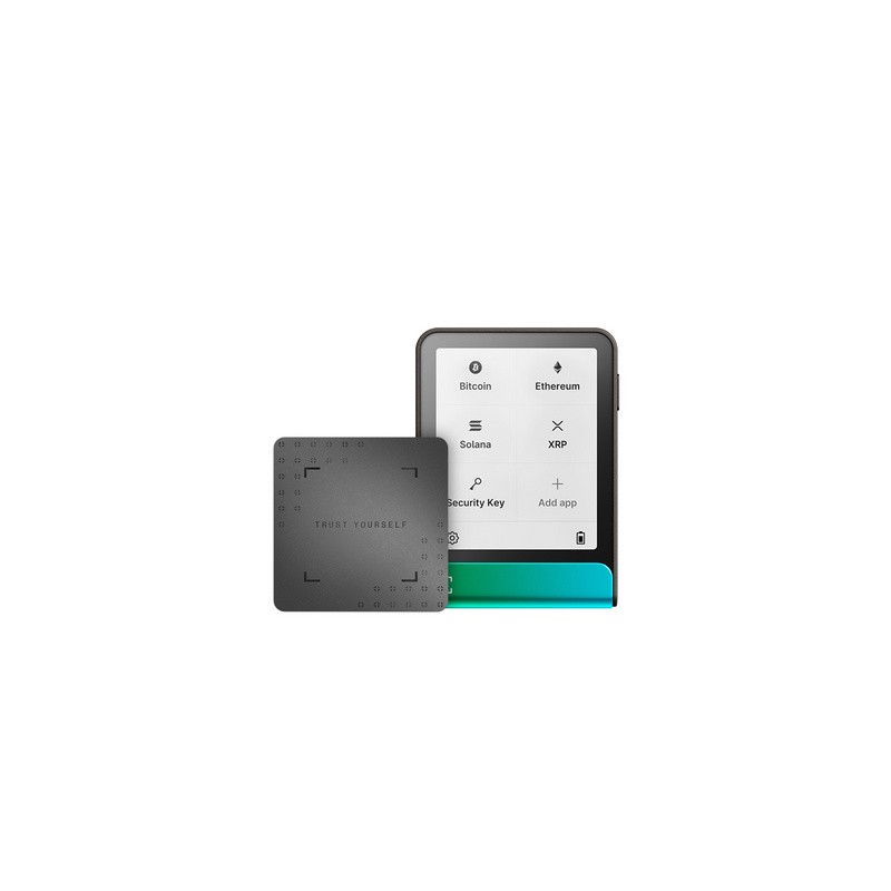 Denarnica za kriptovalute Ledger Flex z Recovery Key, zelena