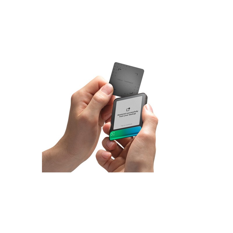 Denarnica za kriptovalute Ledger Flex z Recovery Key, zelena