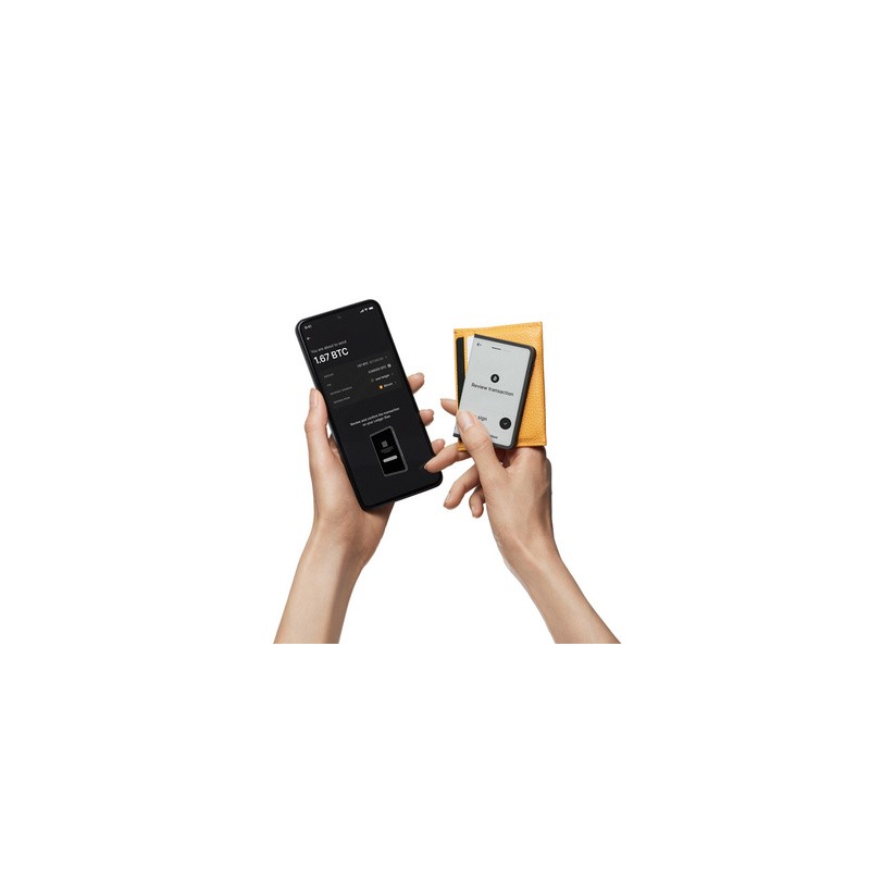Denarnica za kriptovalute Ledger Stax z Recovery Key, grafitna