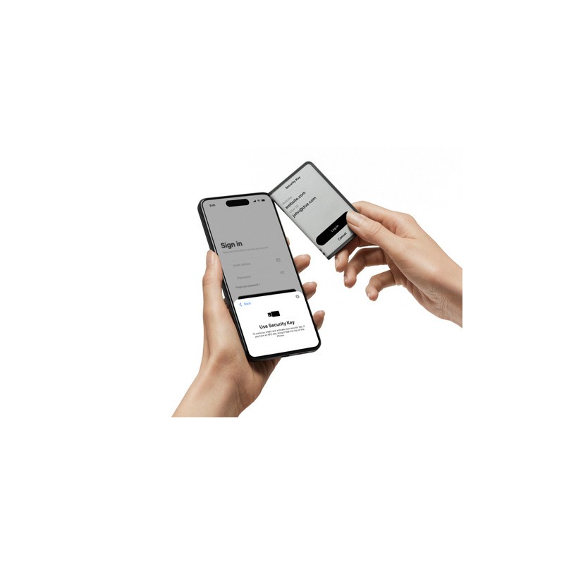 Denarnica za kriptovalute Ledger Stax z Recovery Key, grafitna