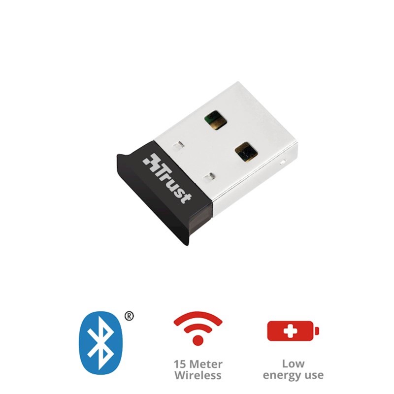Adapter Bluetooth 4.0 USB Mini, Trust 18187