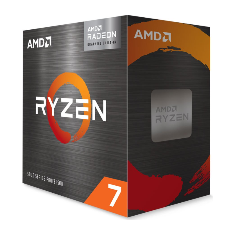 Procesor AMD Ryzen 7 5700G z Radeon grafiko, 100-100000263BOX