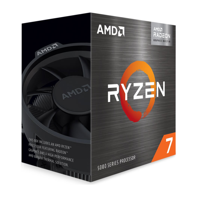 Procesor AMD Ryzen 7 5700G z Radeon grafiko, 100-100000263BOX