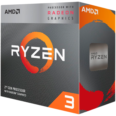 Procesor AMD Ryzen 3 3200G, Radeon Vega 8, Wraith Stealth hladilnik