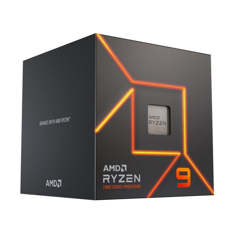 Procesor AMD Ryzen 9 7900, Wraith Prism hladilnik