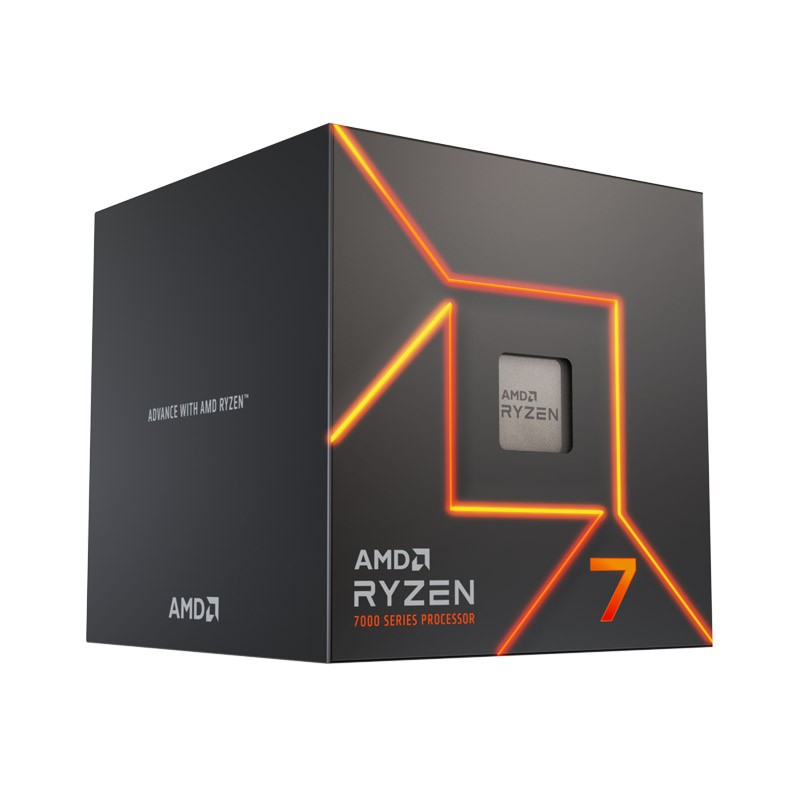 Procesor AMD Ryzen 7 7700, Wraith Prism hladilnik