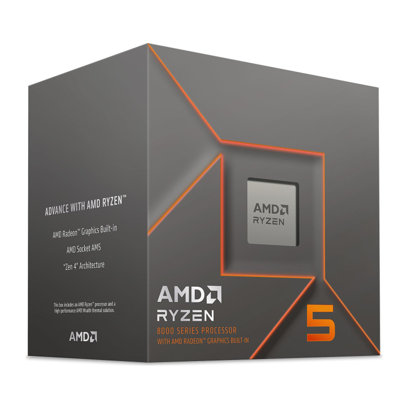 Procesor AMD Ryzen 5 8500G, Wraith Stealth hladilnik