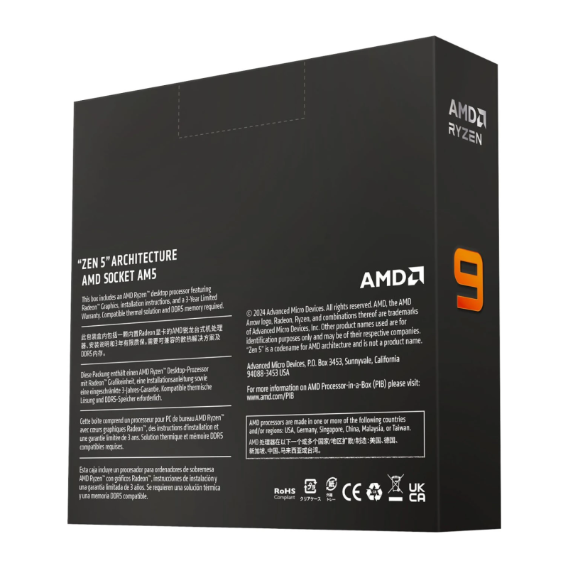 Procesor AMD Ryzen 9 9950X BOX