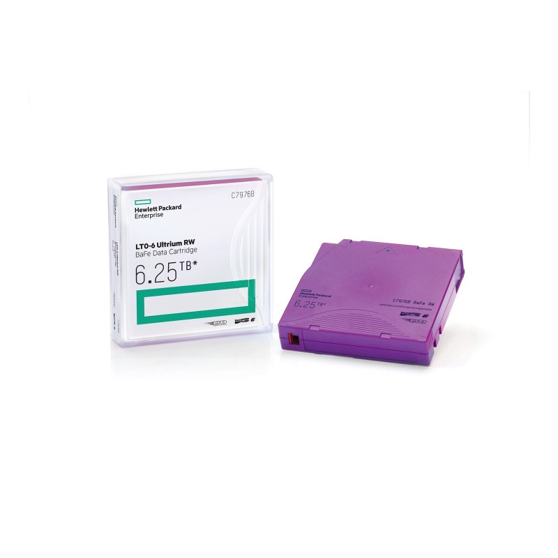 HP LTO-6 Ultrium 6.25TB RW Data Tape C7976A