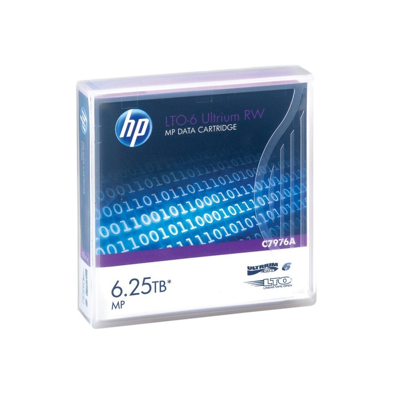 HP LTO-6 Ultrium 6.25TB RW Data Tape C7976A