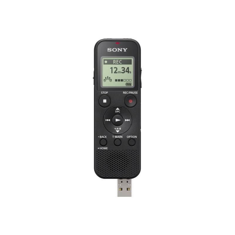 SONY diktafon ICD-PX370 - USB priklop, 4GB spomina, ICDPX370.CE7