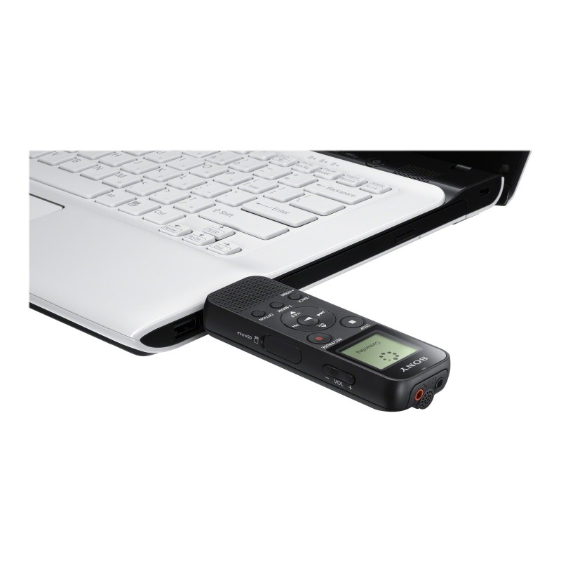 SONY diktafon ICD-PX370 - USB priklop, 4GB spomina, ICDPX370.CE7