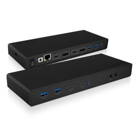 Prilopna postaja Icybox IB-DK2245AC, USB-C