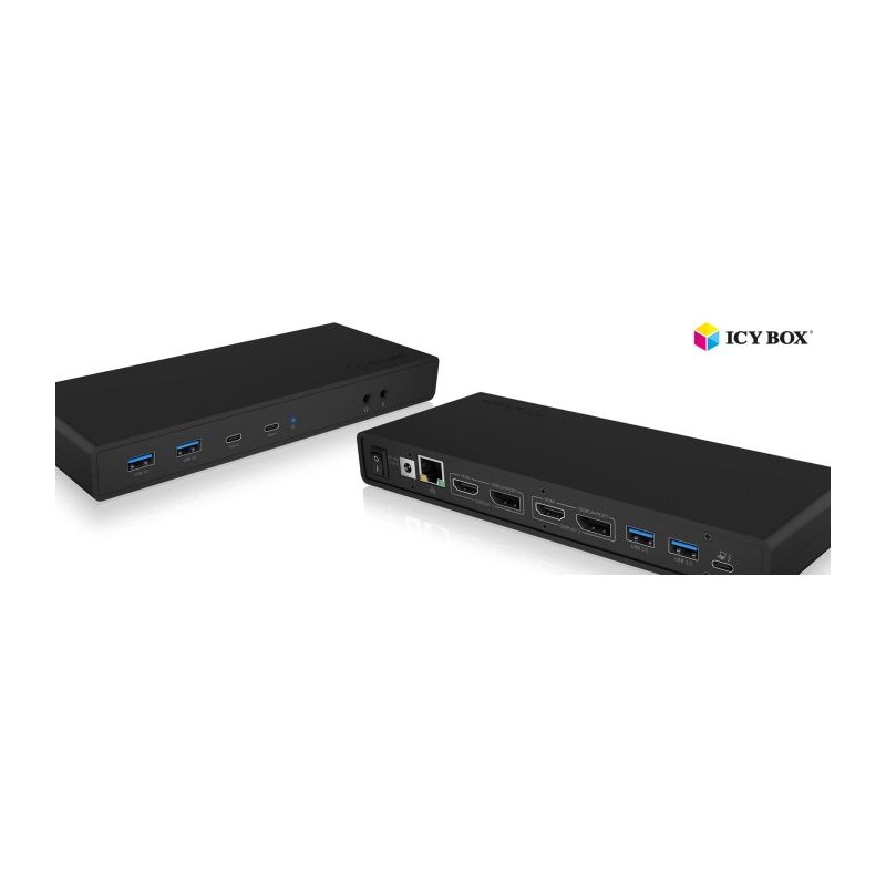 Prilopna postaja Icybox IB-DK2245AC, USB-C