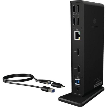 Priklopna postaja Icybox IB-DK2251AC, USB-C