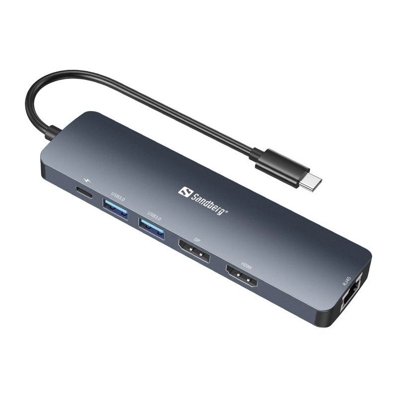 Priklopna postaja Sandberg 136-43, USB-C