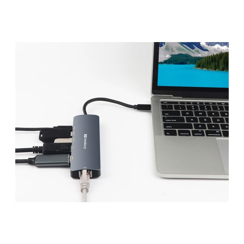 Priklopna postaja Sandberg 136-43, USB-C