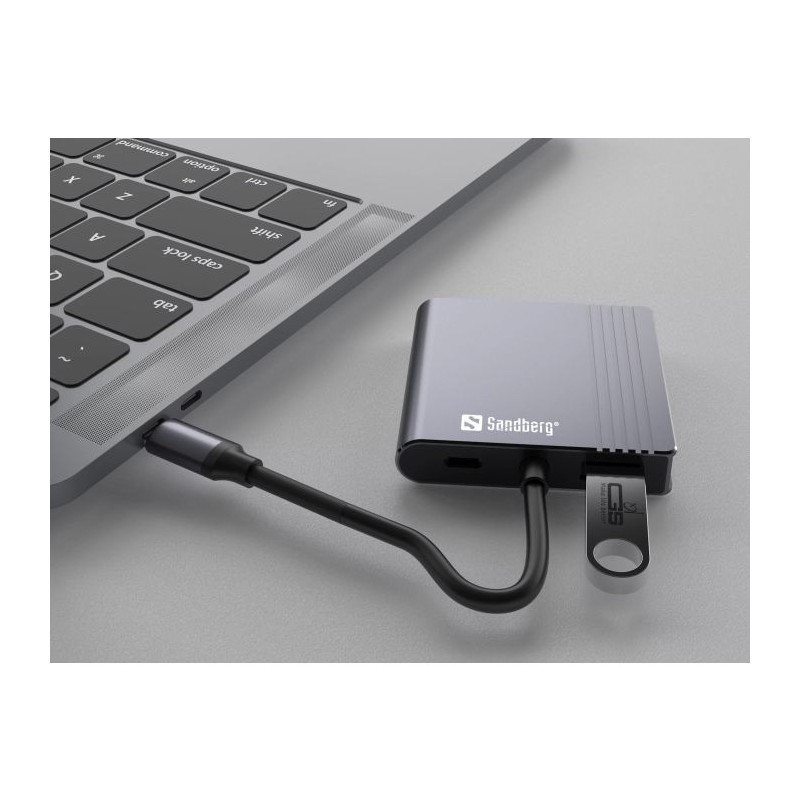 Priklopna postaja Sandberg, USB-C
