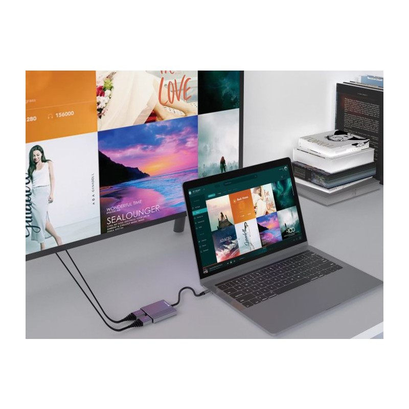 Priklopna postaja Sandberg, USB-C