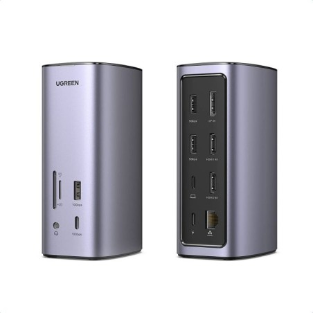 Priklopna postaja Ugreen Revodok Pro 312, USB-C, 12v1